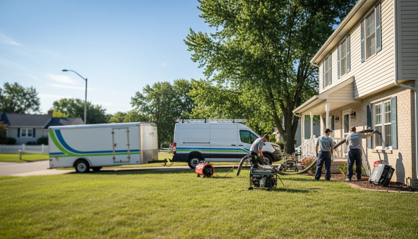 Flooded Basement Restoration And Cleanup With Repair in Solomon, KS near me